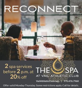 The Spa at Vail Athletic Club 20% Special