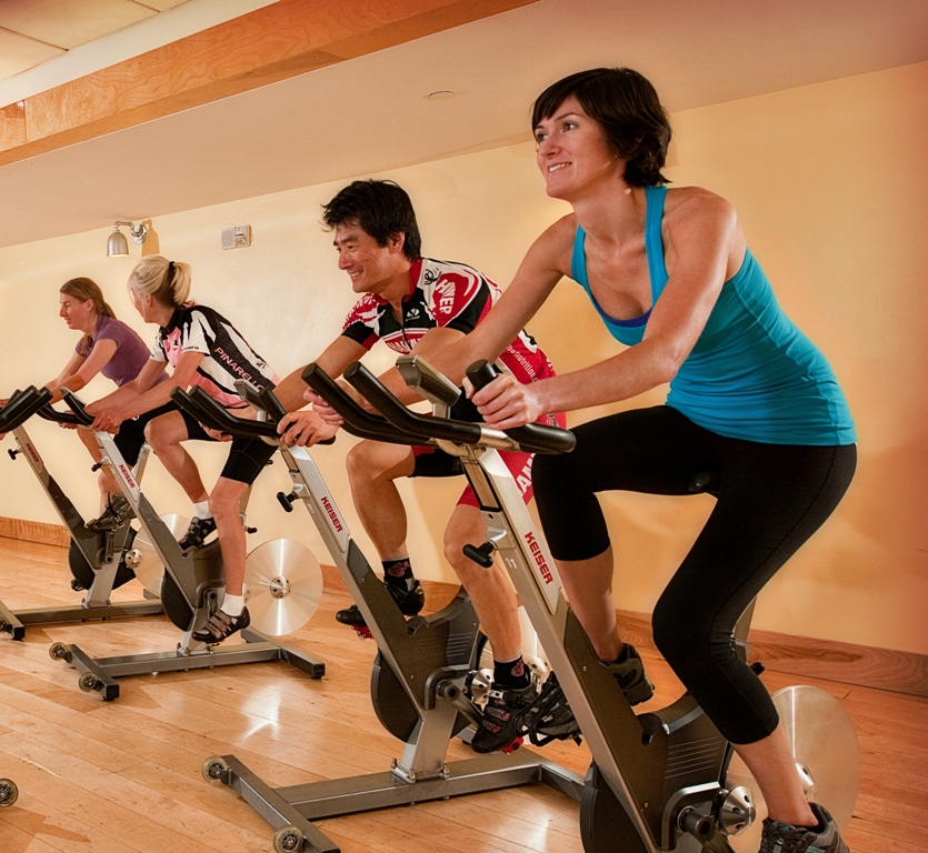 Spinning at Vail Vitality Center